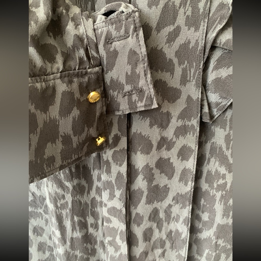 Juicy Couture Black Leopard Print Tunic Dress Small - Picture 10 of 10